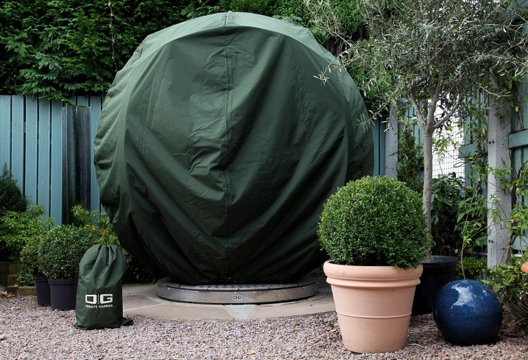 Rotating Lounger Ornate Garden Pod