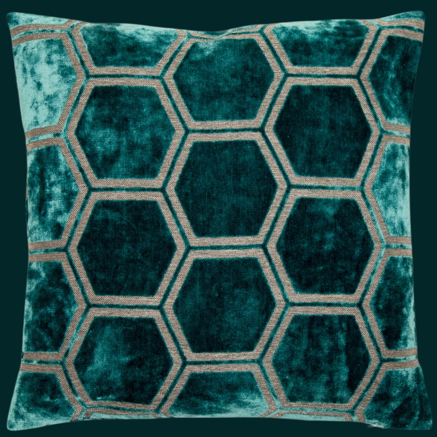 Ivor Teal Cushion