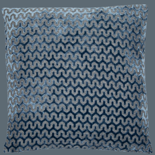 Large Oslo Blue Cushion