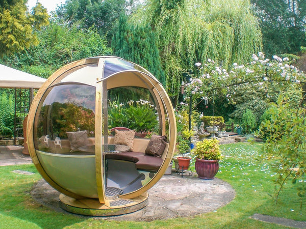 Portabello Ornate Garden pod Rotating Range | Luxury Garden Pods