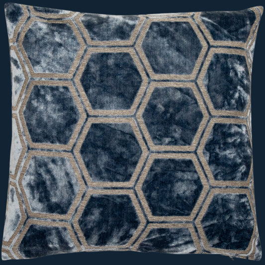 Ivor Blue Cushion