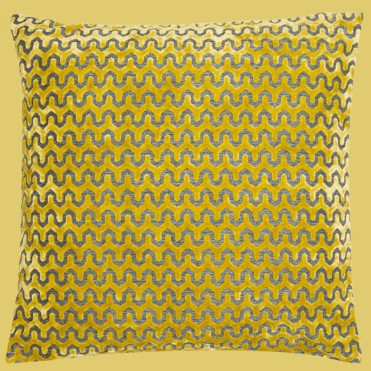 Large Oslo Mustard Cushion