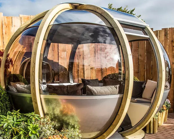 Small Ovalhouse Ornate Garden Pod