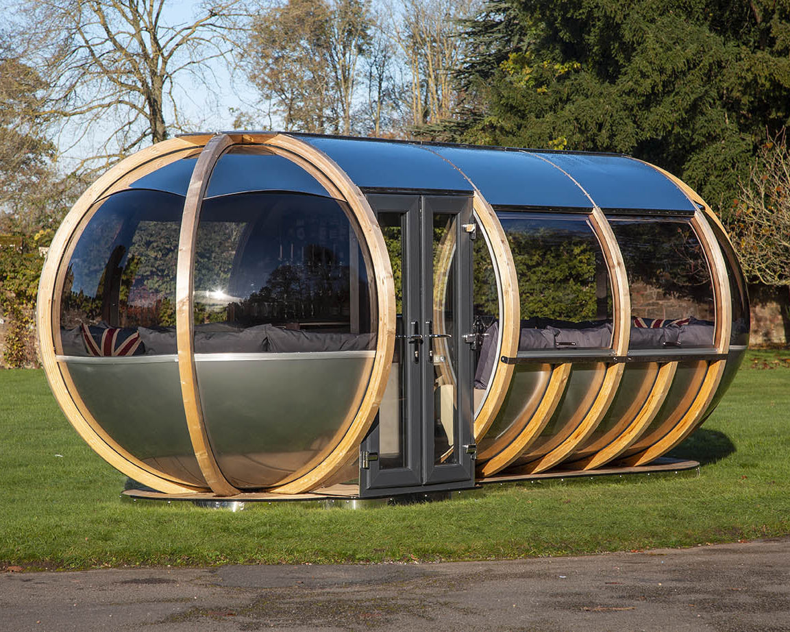 Ovalhouse Bar Ornate Garden Pod