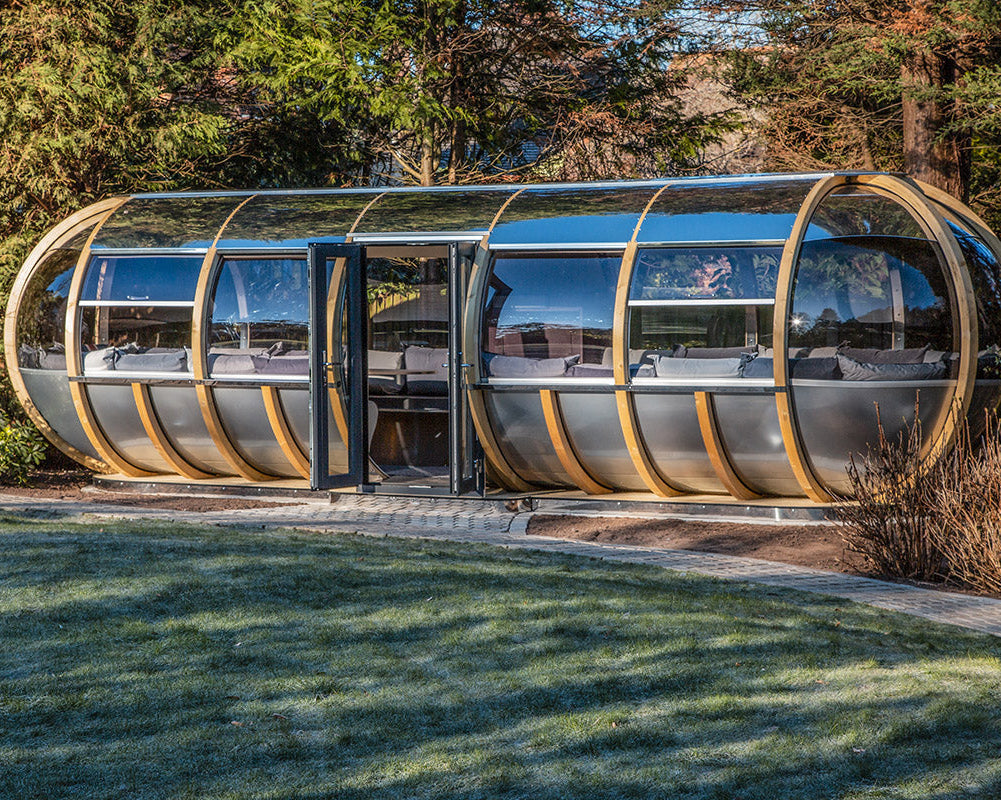 Extra Large Ovalhouse Ornate Garden Pod