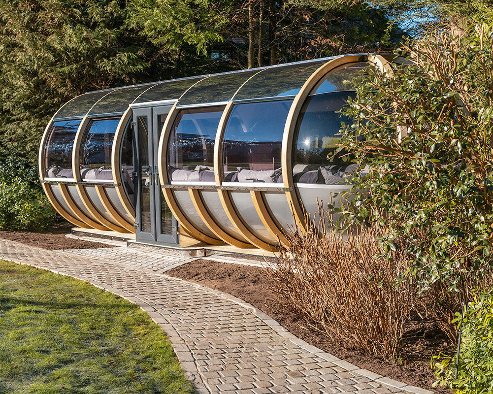 Extra Large Ovalhouse Ornate Garden Pod