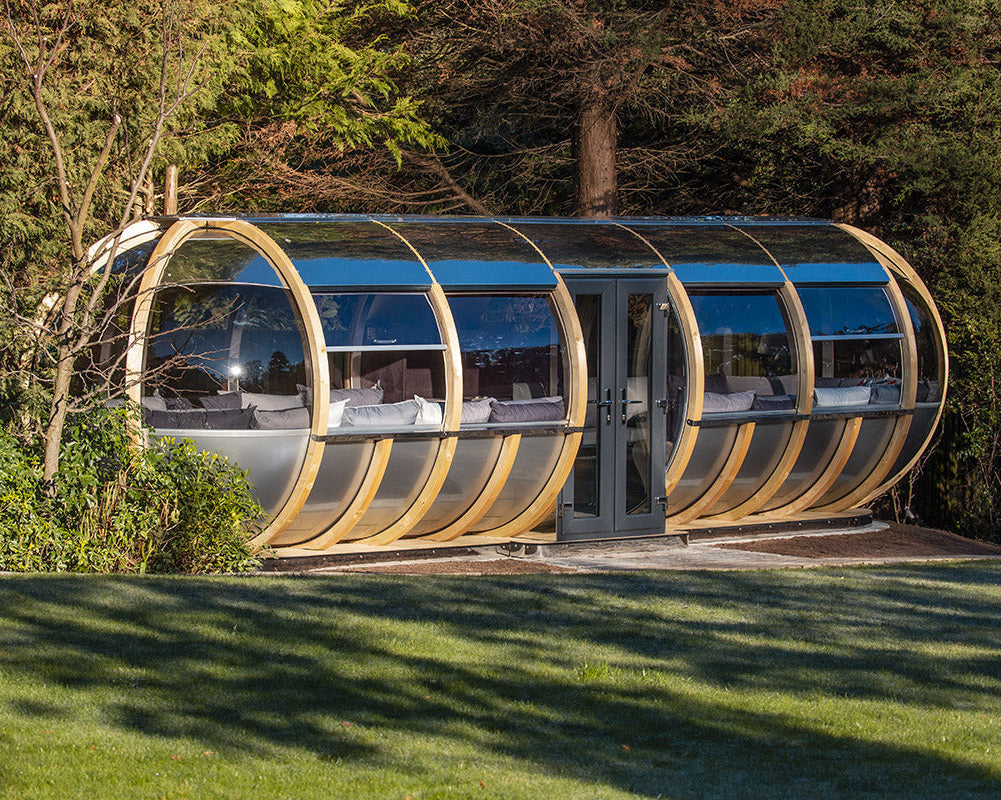 Extra Large Ovalhouse Ornate Garden Pod