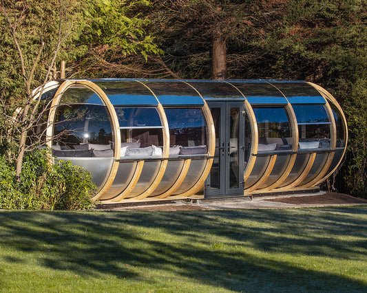 Extra Large Ovalhouse Ornate Garden Pod
