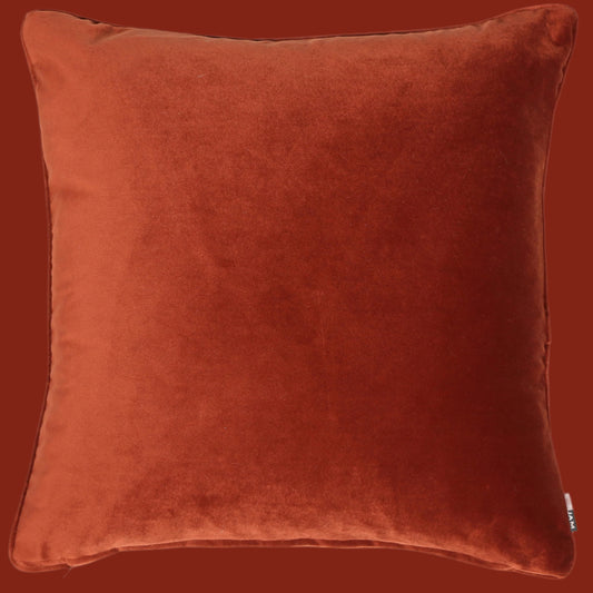 Luxe Paprika Cushion