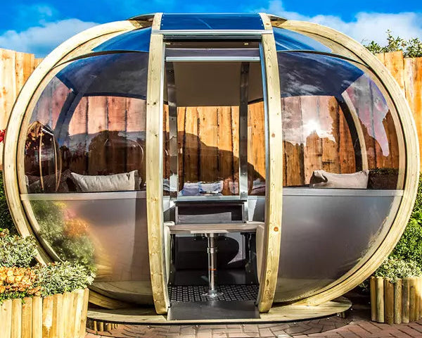 Small Ovalhouse Ornate Garden Pod