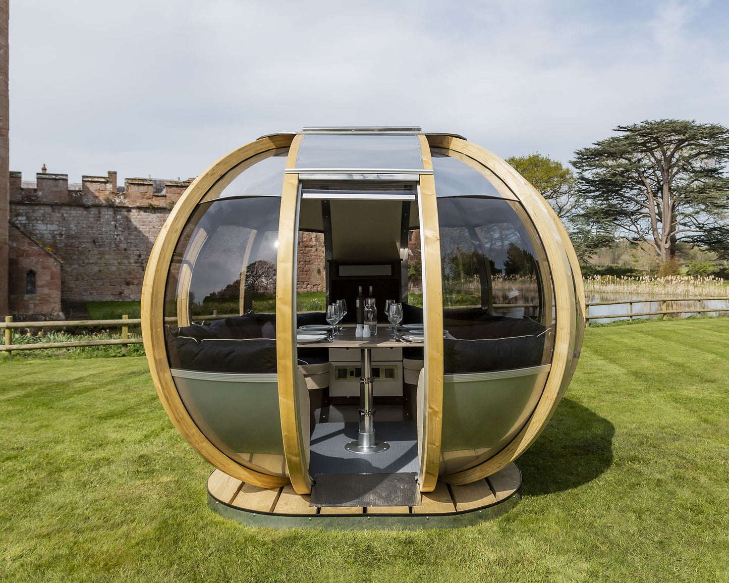 Small Summerhouse Ornate Garden Pod