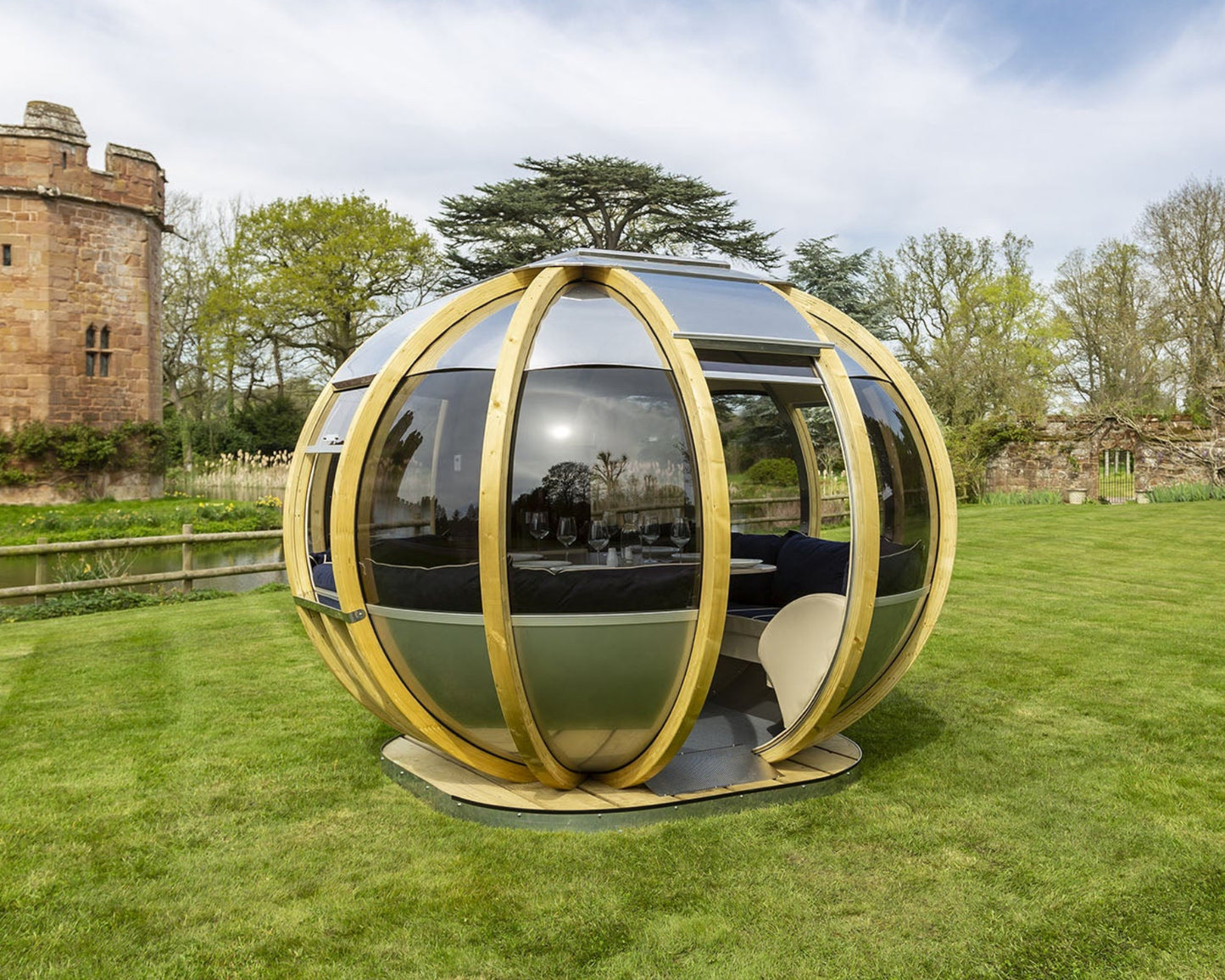 Small Summerhouse Ornate Garden Pod